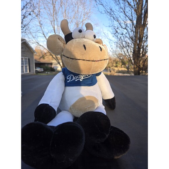 Dodgers 19 Inch Happy Cow - Picture 1 of 5